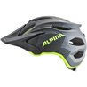 Alpina Carapax Jr. Bike Helmet Black-Neon Yellow Junior 51-58cm