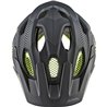 Alpina Carapax Jr. Bike Helmet Black-Neon Yellow Junior 51-58cm