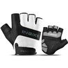 Inbike Half Finger Cycling Gloves Black/White XL