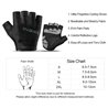 Inbike Half Finger Cycling Gloves Black XL