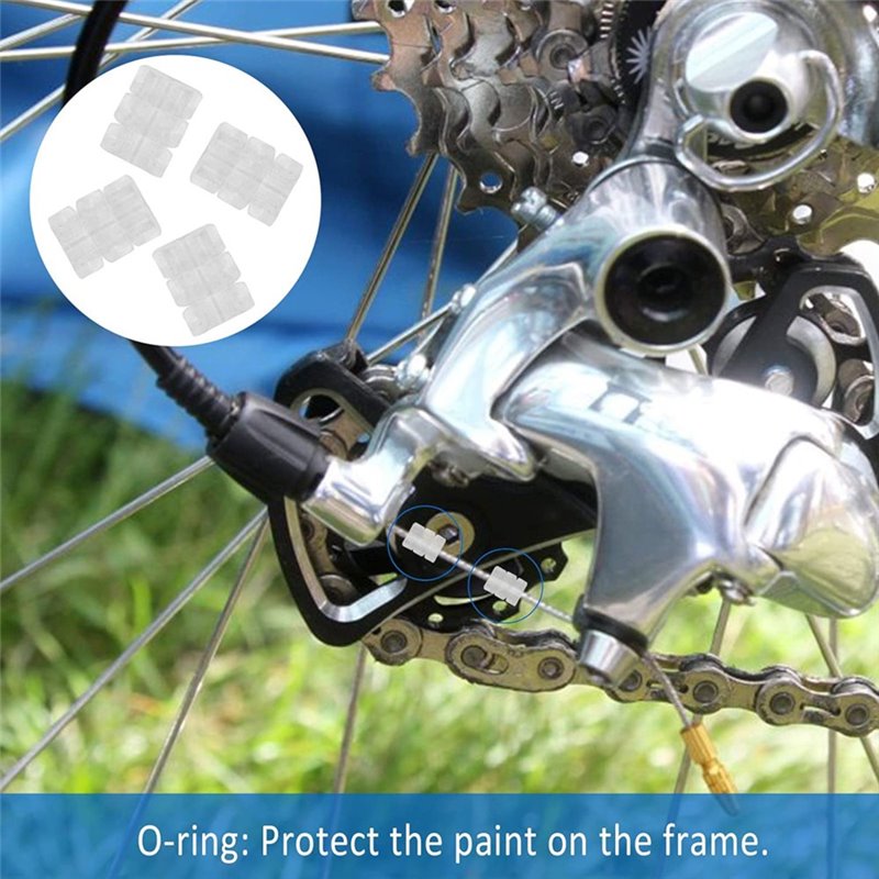 Univeral 60pcs Bicycle Brake Cable Kit Black