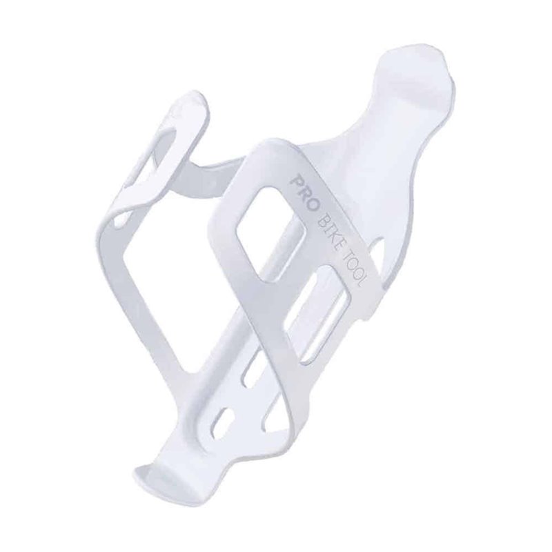 Pro Bike Tool Bottle Cage White Gloss