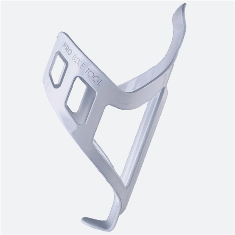 Pro Bike Tool Bottle Cage White Gloss