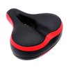 Gel Pad Comfortable Seat Bike Bicycle Saddle Red/Black