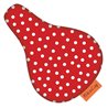 BikeCap Kids Saddle Cover Red / White Dots